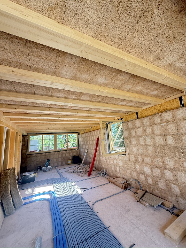 Neubau Stuttgart mit Hemplith Hanfsteinen